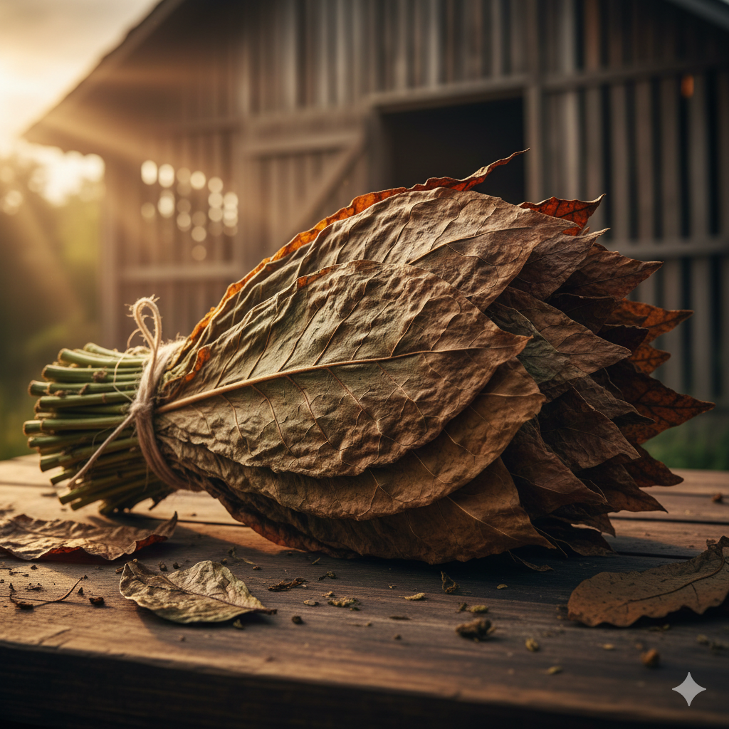 Raw Tobacco Leaves